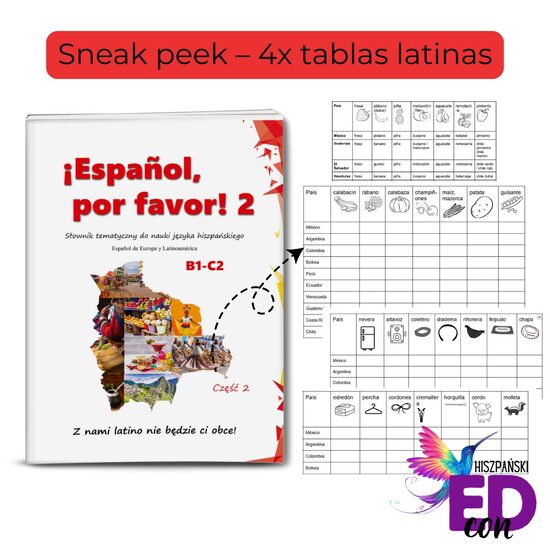 Español, por favor 2 — Sneak Peek (tablas latinas)!